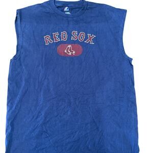 Vintage Tees - MLB Boston Red‎ Sox Graphic Tee*SZ XL*Sleeveless